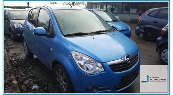 OPEL AGILA H08 del 2009 parti usate e ricambi - Tipo Motore K12B