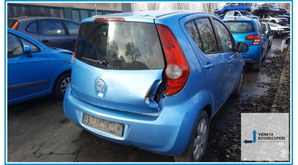 OPEL AGILA H08 del 2009 parti usate e ricambi - Tipo Motore K12B