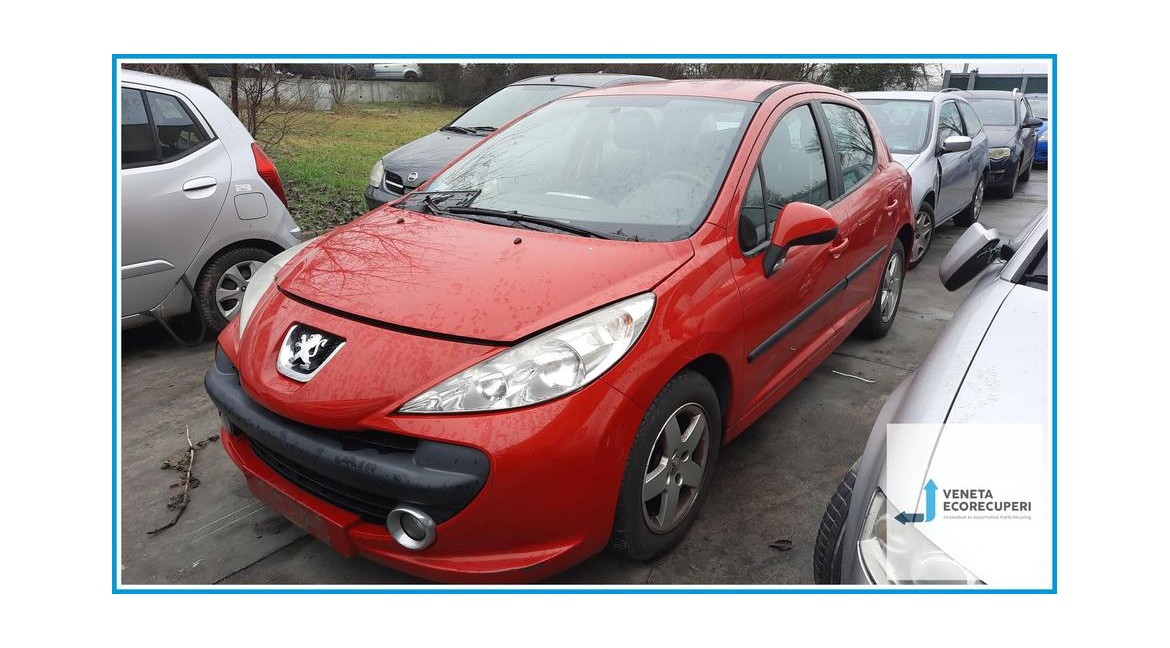 PEUGEOT 207  del 2007 parti usate e ricambi - Tipo Motore KFU