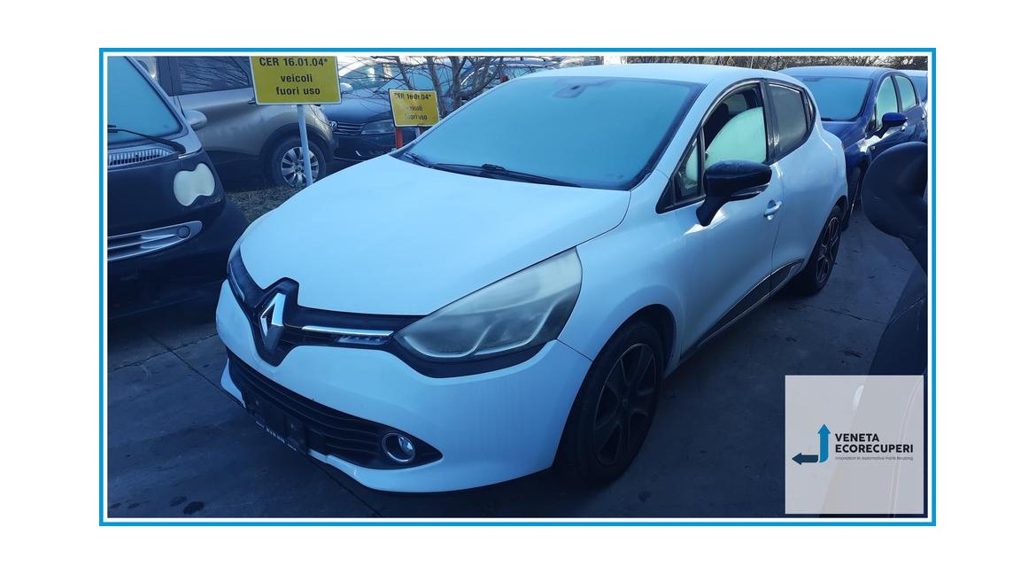RENAULT CLIO 4a Serie  del 2014 parti usate e ricambi - Tipo Motore H4BA4