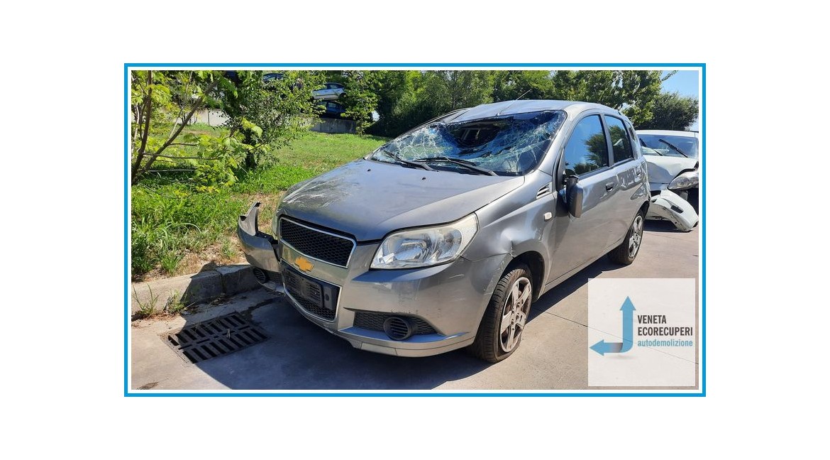 CHEVROLET (DAEWOO) AVEO T250 del 2008 parti usate e ricambi