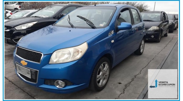 CHEVROLET (DAEWOO) AVEO T250 del 2008 parti usate e ricambi - Tipo Motore B12D1