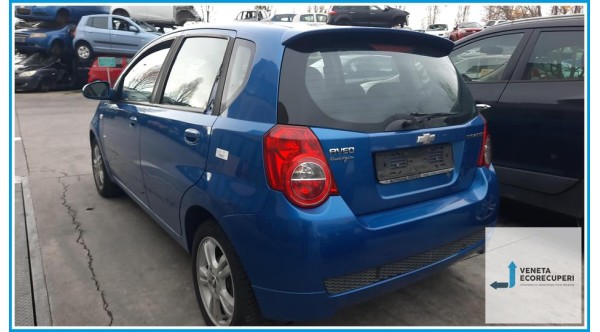 CHEVROLET (DAEWOO) AVEO T250 del 2008 parti usate e ricambi - Tipo Motore B12D1
