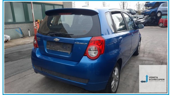 CHEVROLET (DAEWOO) AVEO T250 del 2008 parti usate e ricambi - Tipo Motore B12D1