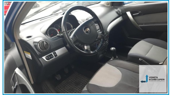 CHEVROLET (DAEWOO) AVEO T250 del 2008 parti usate e ricambi - Tipo Motore B12D1