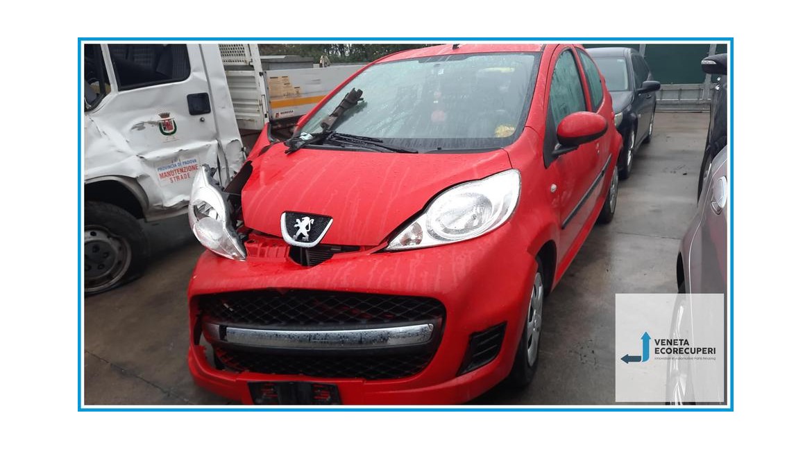 PEUGEOT 107  del 2009 parti usate e ricambi - Tipo Motore 1KR
