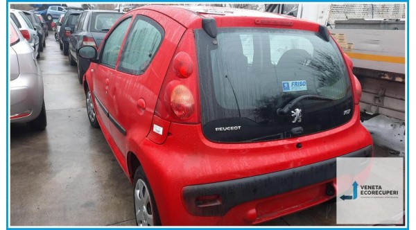 PEUGEOT 107  del 2009 parti usate e ricambi - Tipo Motore 1KR