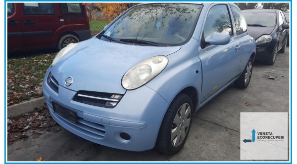NISSAN MICRA K12E del 2006 parti usate e ricambi - Tipo Motore CR12