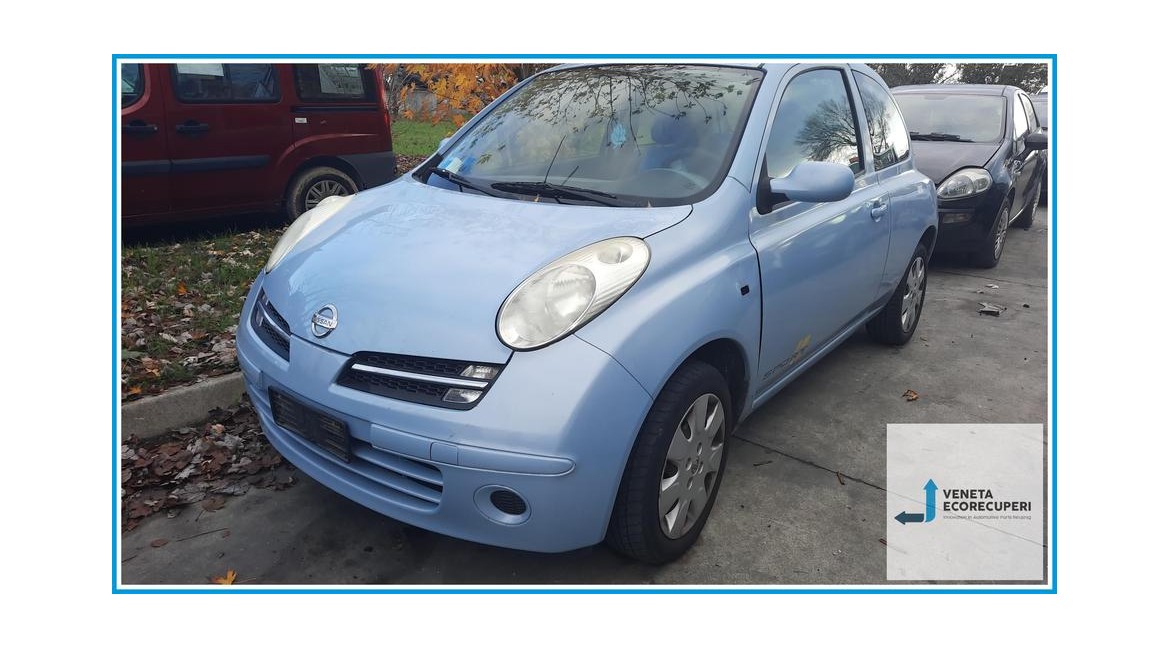 NISSAN MICRA K12E del 2006 parti usate e ricambi - Tipo Motore CR12