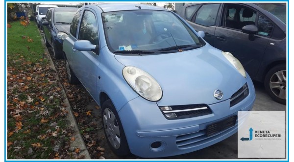 NISSAN MICRA K12E del 2006 parti usate e ricambi - Tipo Motore CR12