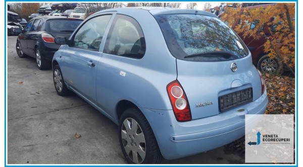 NISSAN MICRA K12E del 2006 parti usate e ricambi - Tipo Motore CR12