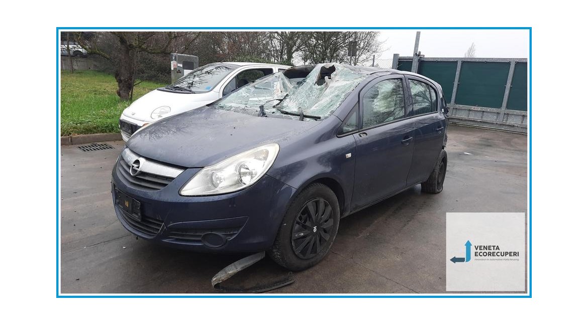 OPEL CORSA S07 del 2009 parti usate e ricambi - Tipo Motore Z12XEP
