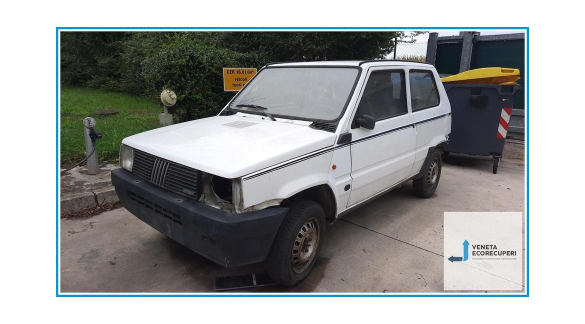 FIAT PANDA 1a Serie  del 1989 parti usate e ricambi - Tipo Motore 141B000