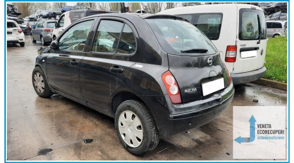 NISSAN MICRA K12E del 2006 parti usate e ricambi - Tipo Motore CR12