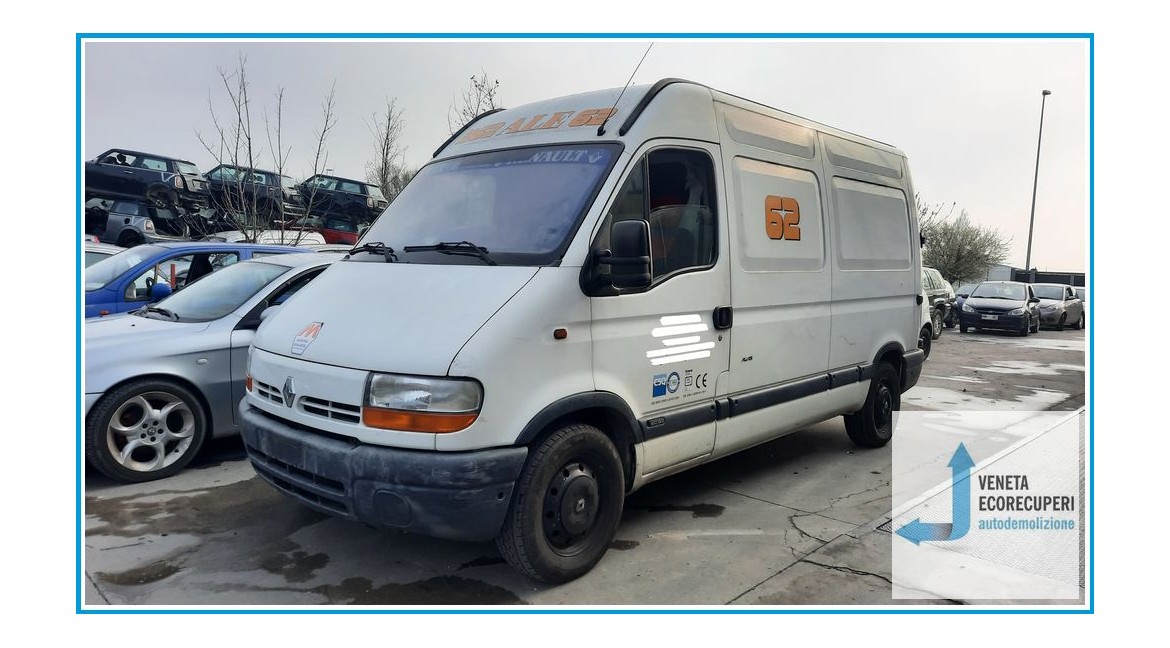 RENAULT MASTER  del 2003 parti usate e ricambi - Tipo Motore G9U