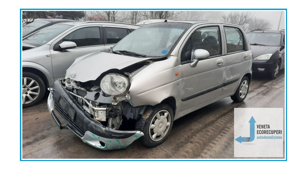 CHEVROLET (DAEWOO) MATIZ M100 del 2004 parti usate e ricambi - Tipo Motore B10S