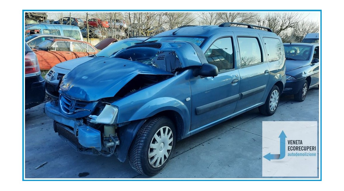 DACIA LOGAN  del 2009 parti usate e ricambi - Tipo Motore K9KK7