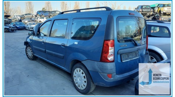 DACIA LOGAN  del 2009 parti usate e ricambi - Tipo Motore K9KK7
