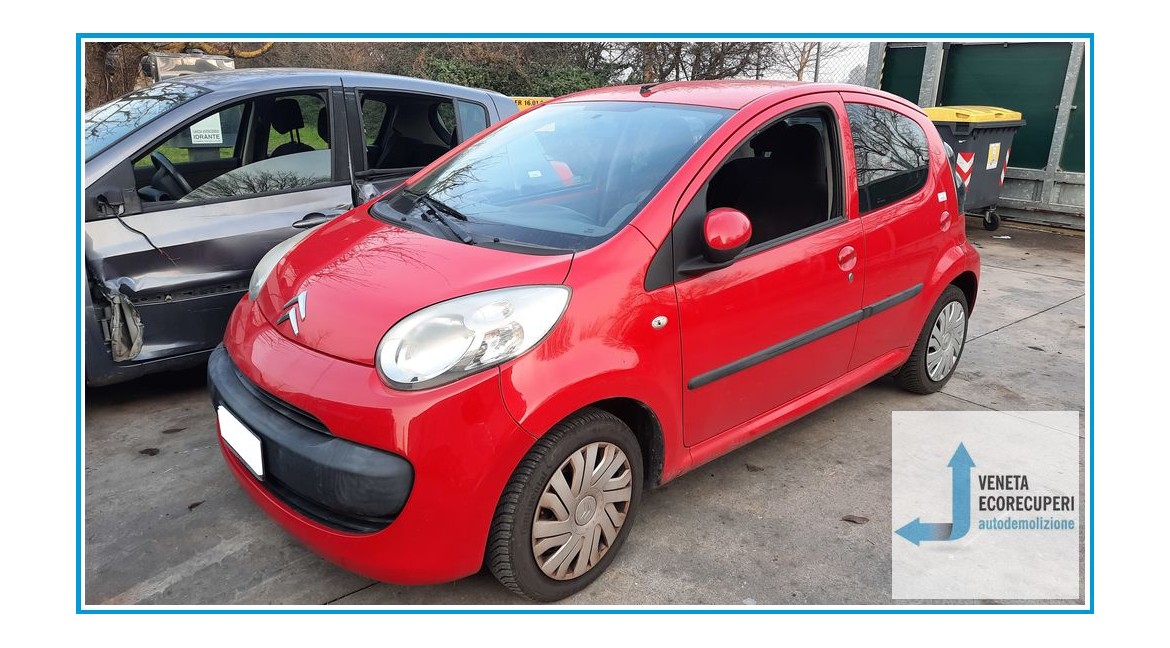 CITROEN C1  del 2007 parti usate e ricambi - Tipo Motore 1KR