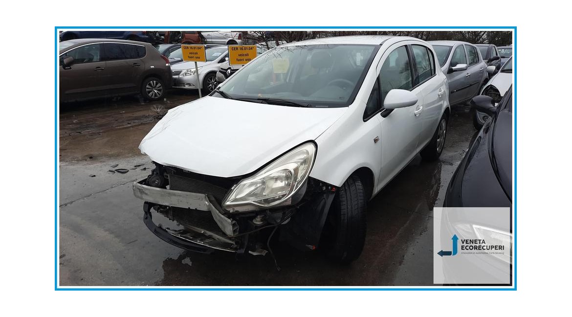 OPEL CORSA S07 del 2013 parti usate e ricambi - Tipo Motore A12XER