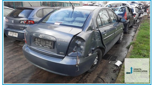 HYUNDAI ACCENT  del 2008 parti usate e ricambi - Tipo Motore D4FA