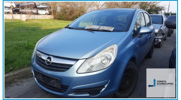 OPEL CORSA S07 del 2009 parti usate e ricambi - Tipo Motore Z12XEP