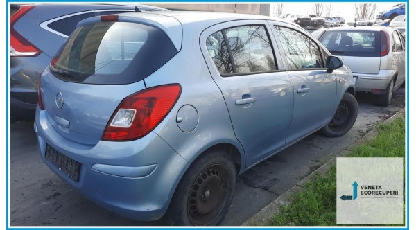 OPEL CORSA S07 del 2009 parti usate e ricambi - Tipo Motore Z12XEP
