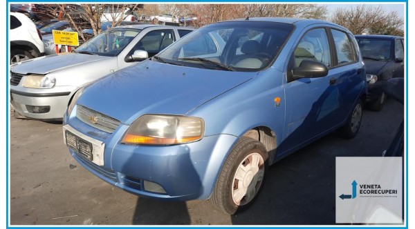 CHEVROLET (DAEWOO) KALOS T200 del 2005 parti usate e ricambi - Tipo Motore B12S1