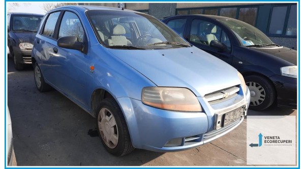 CHEVROLET (DAEWOO) KALOS T200 del 2005 parti usate e ricambi - Tipo Motore B12S1