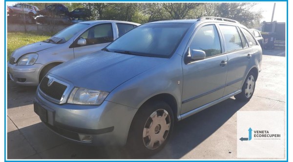 SKODA FABIA 6Y del 2003 parti usate e ricambi - Tipo Motore AQW