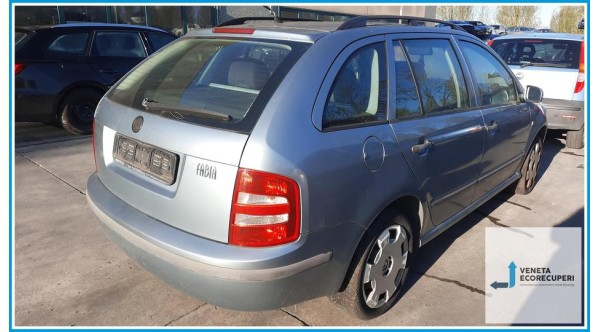 SKODA FABIA 6Y del 2003 parti usate e ricambi - Tipo Motore AQW