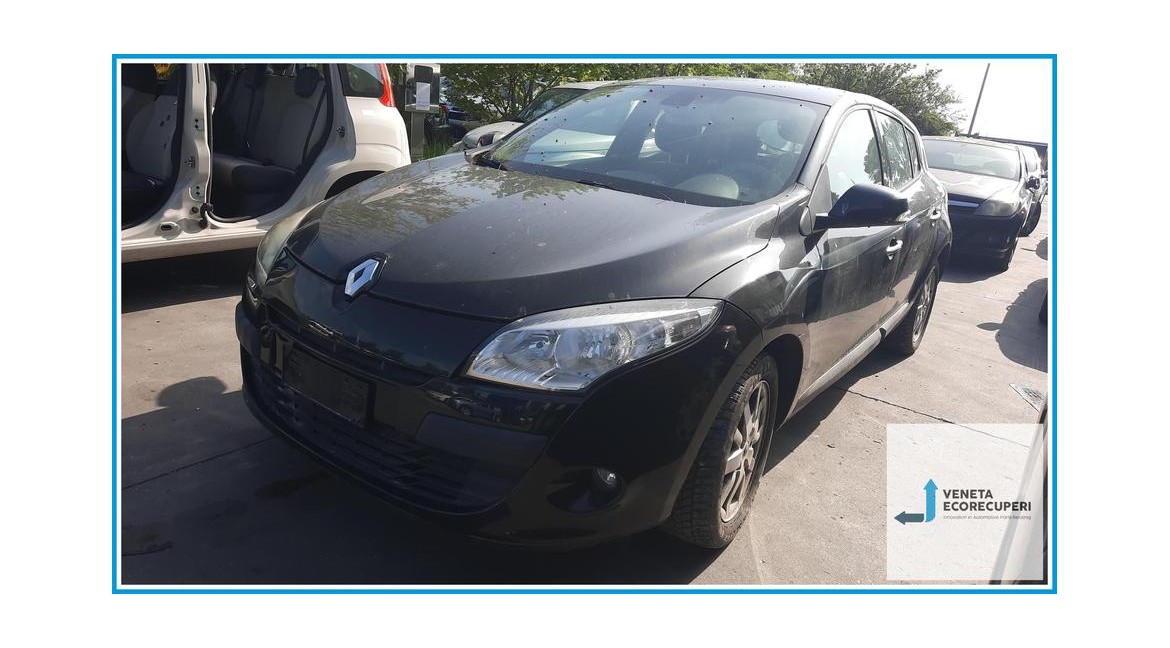 RENAULT MEGANE 3a Serie  del 2009 parti usate e ricambi - Tipo Motore K9KJ8