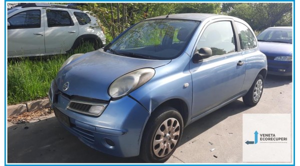 NISSAN MICRA CK12E del 2008 parti usate e ricambi - Tipo Motore CR12