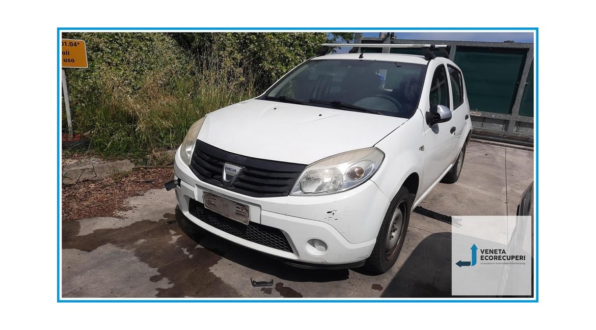DACIA SANDERO  del 2009 parti usate e ricambi - Tipo Motore K7JA7