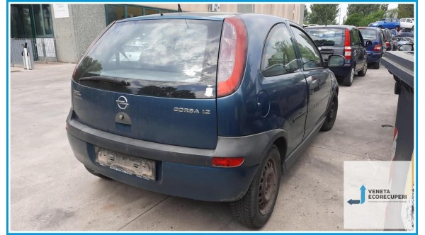 OPEL CORSA X01 del 2001 parti usate e ricambi - Tipo Motore Z12XE