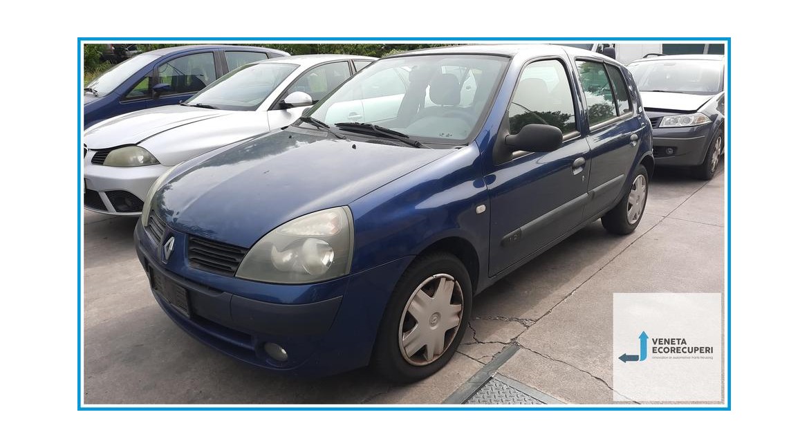 RENAULT CLIO 2a Serie  del 2004 parti usate e ricambi - Tipo Motore D7FG7