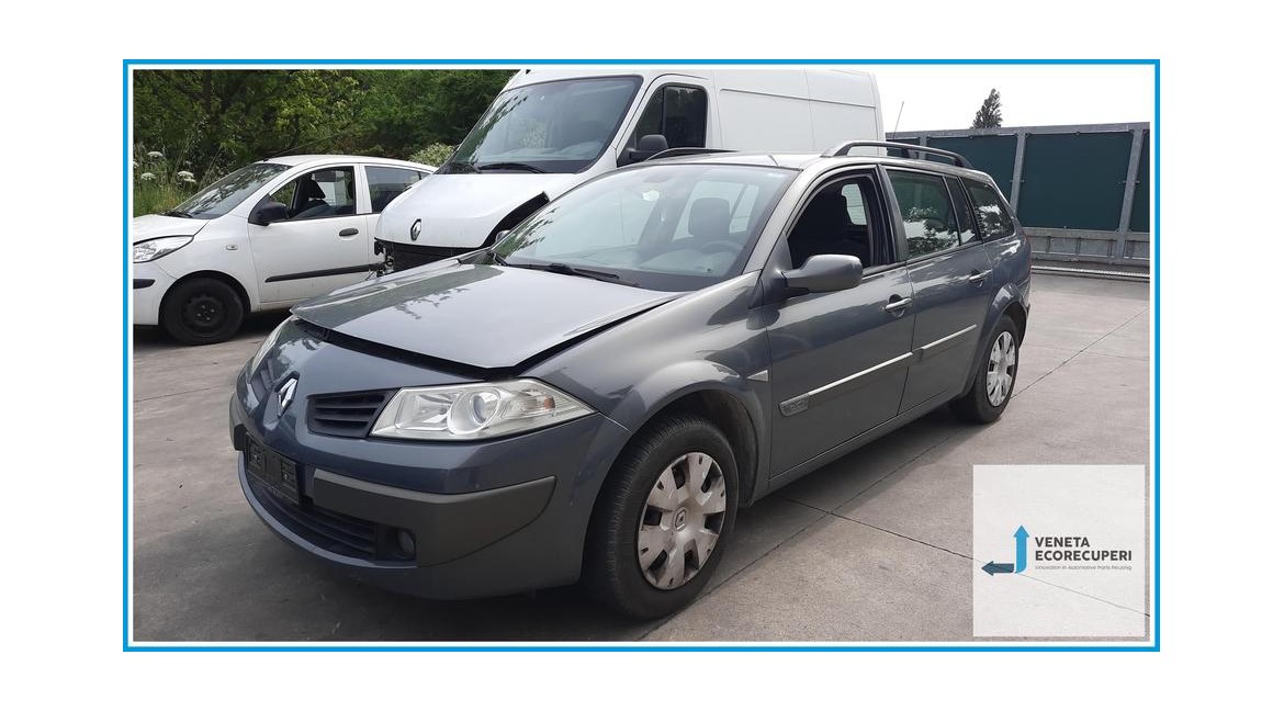 RENAULT MEGANE 2a Serie  del 2006 parti usate e ricambi - Tipo Motore K9KP7