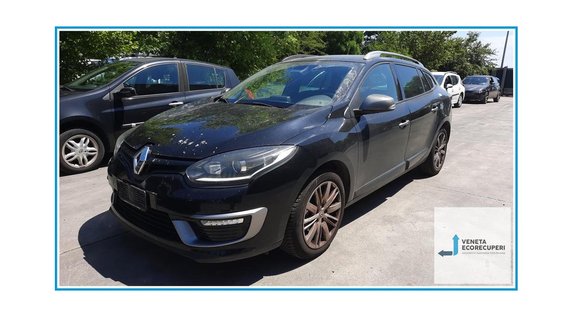 RENAULT MEGANE 3a Serie  del 2014 parti usate e ricambi - Tipo Motore K9KA6