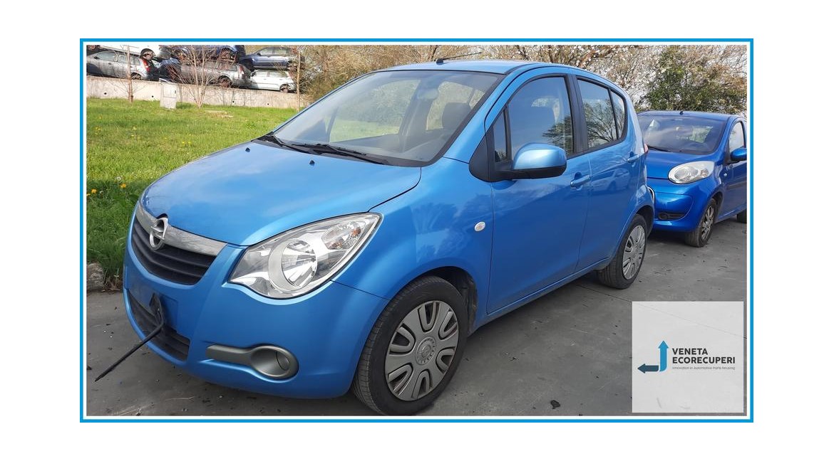 OPEL AGILA H08 del 2013 parti usate e ricambi - Tipo Motore K10B