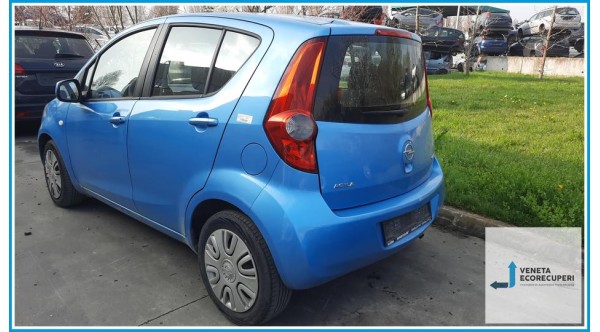 OPEL AGILA H08 del 2013 parti usate e ricambi - Tipo Motore K10B