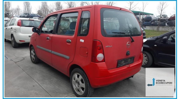 OPEL AGILA H00 del 2003 parti usate e ricambi - Tipo Motore Z10XE