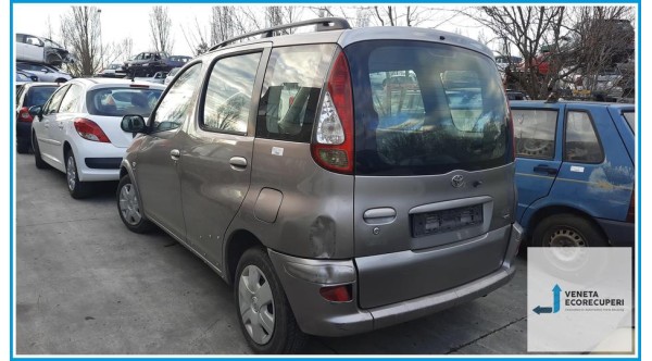 TOYOTA YARIS VERSO  del 2005 parti usate e ricambi - Tipo Motore 2NZFE