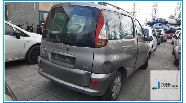 TOYOTA YARIS VERSO  del 2005 parti usate e ricambi - Tipo Motore 2NZFE