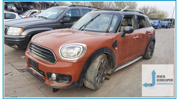 MINI MINI Countryman F60 del 2017 parti usate e ricambi - Tipo Motore B47C20A