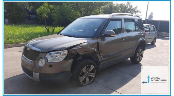 SKODA YETI 5L del 2011 parti usate e ricambi - Tipo Motore CAY
