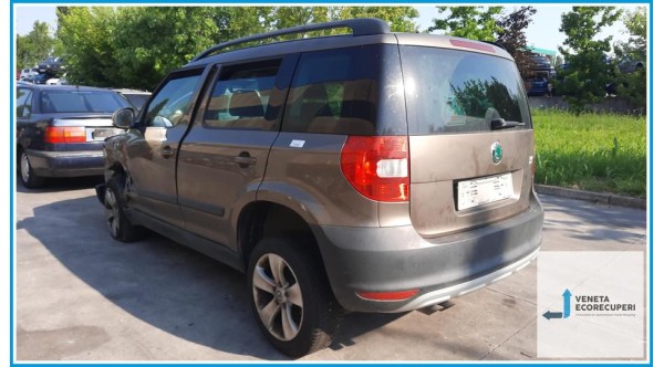 SKODA YETI 5L del 2011 parti usate e ricambi - Tipo Motore CAY