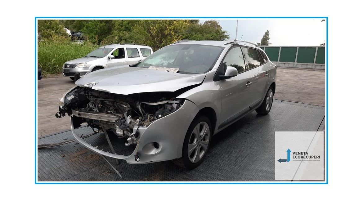 RENAULT MEGANE 3a Serie  del 2010 parti usate e ricambi - Tipo Motore K9KJ8