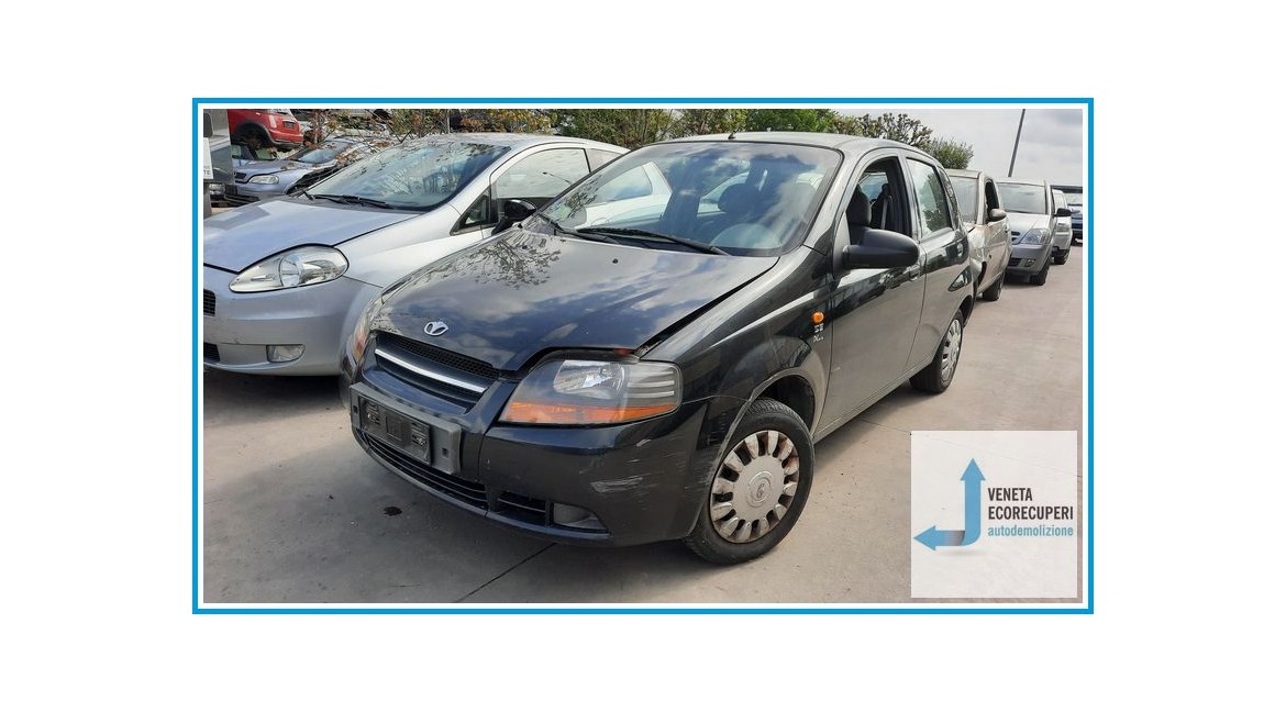CHEVROLET (DAEWOO) KALOS T200 del 2004 parti usate e ricambi