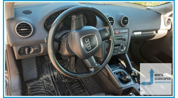 AUDI A3 8P del 2005 parti usate e ricambi