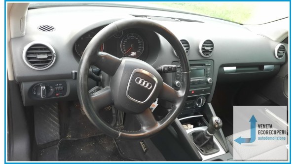 AUDI A3 8P del 2009 parti usate e ricambi
